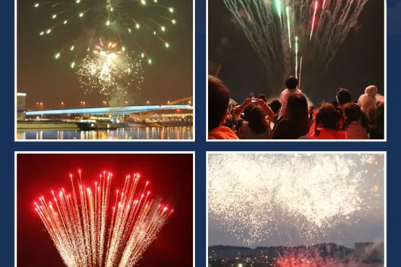 New Year's Eve Han River Buffet Dinner Cruise with Fireworks and Countdown Celebration in Seoul, Korea