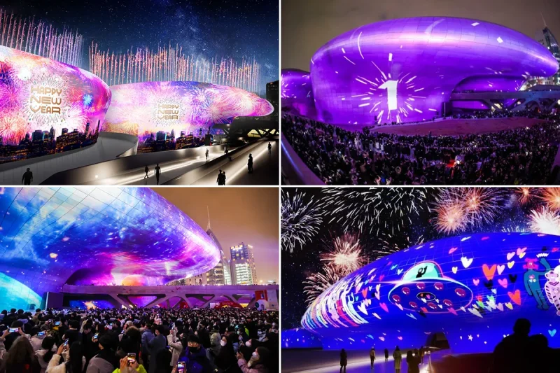 New Year's Eve Han River Buffet Dinner Cruise with Fireworks and Countdown Celebration in Seoul, Korea