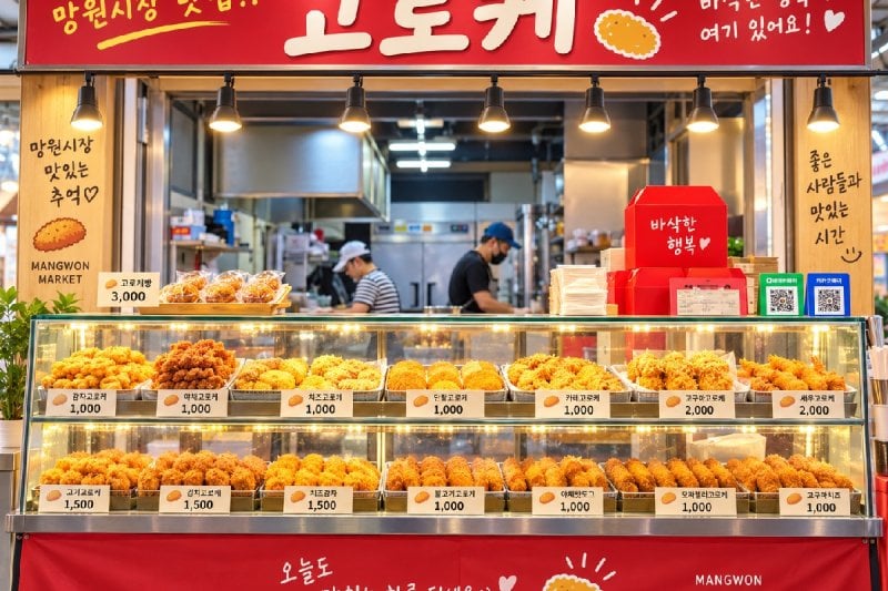 Mangwon Market & 2026 Seoul BBQ Festival K-BBQ Tour (9/10)